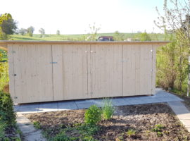 Création d'un cabanon de jardin par FS Habitat