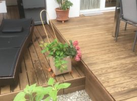 Création d'une terrasse en bois par FS Habitat