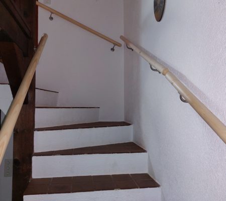 Création d'une main-courante pour escalier par FS Habitat
