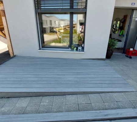 Terrasse en WPC à Broc