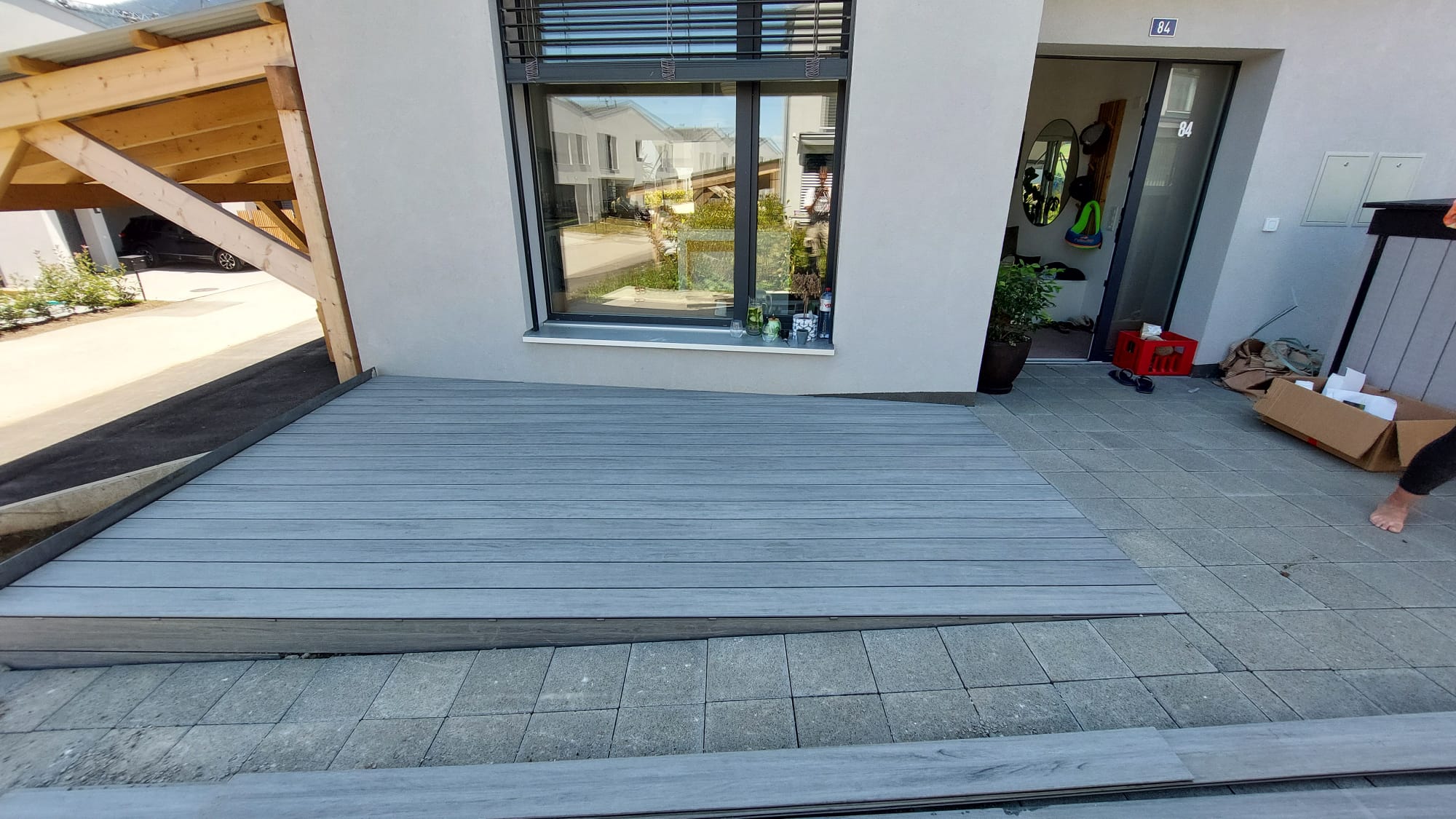 Terrasse en WPC à Broc