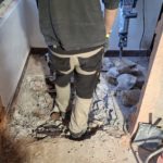 Travaux de rénovation d'un studio