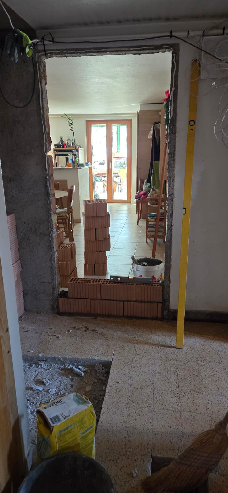 Travaux de rénovation d'un studio