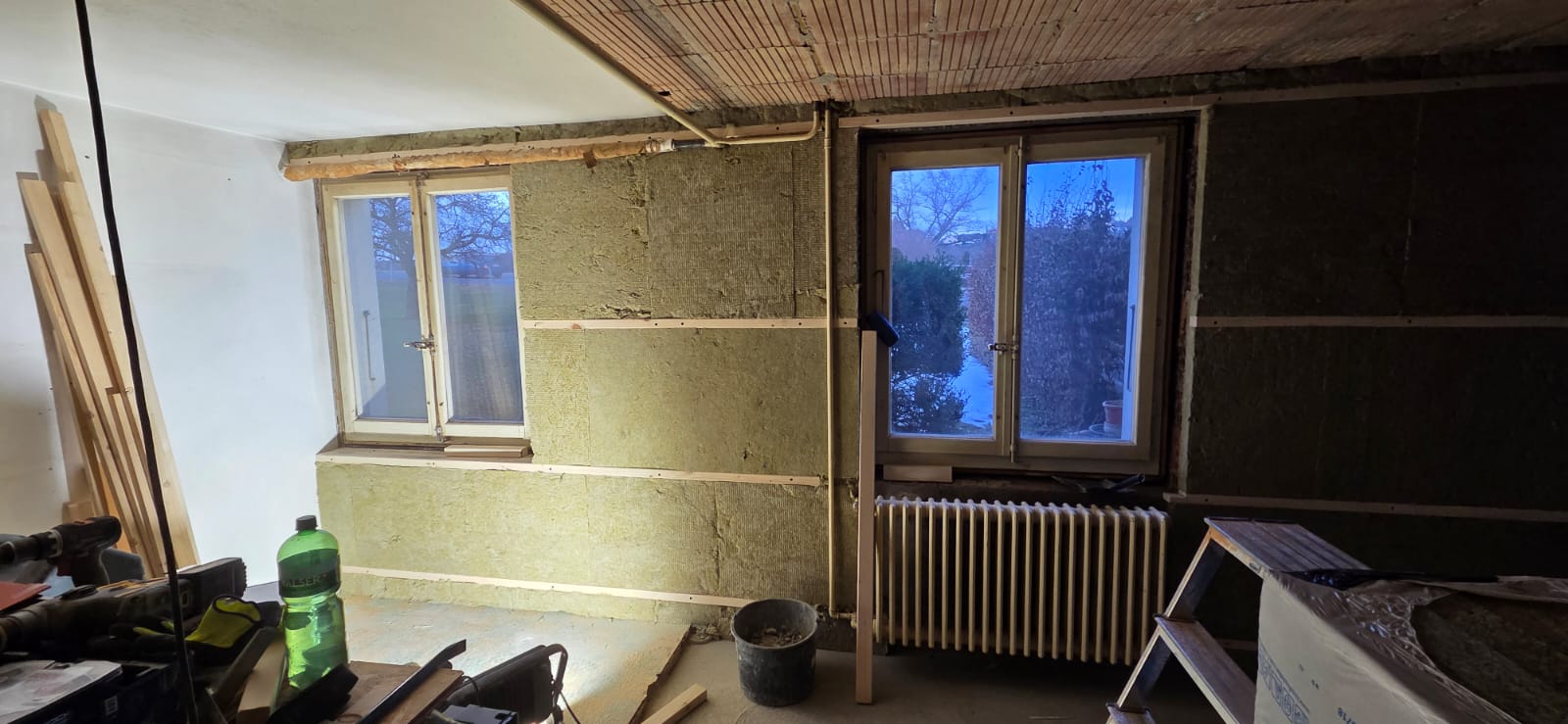 Travaux de rénovation d'un studio