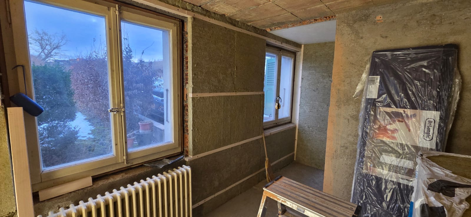 Travaux de rénovation d'un studio