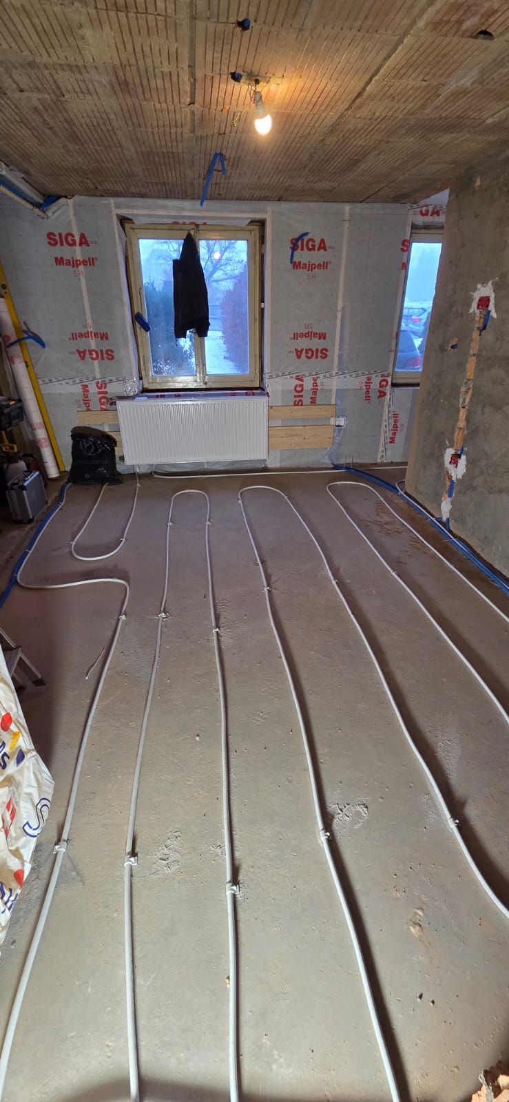 Travaux de rénovation d'un studio
